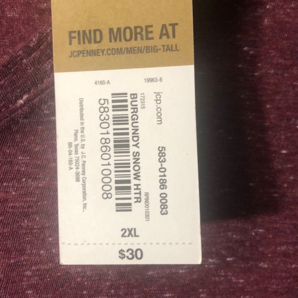 Short sleeve maroon shirt - Picture 2 of 4